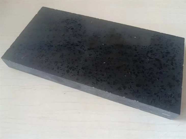 Crystal-Black-Quartz-slab factory